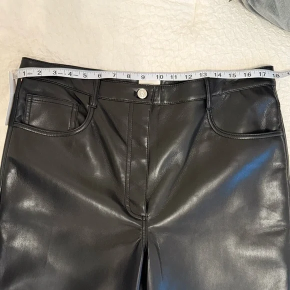 NWT Aritzia Wilfred Melina Pant - Size 16 (Black) - Picture 6 of 8